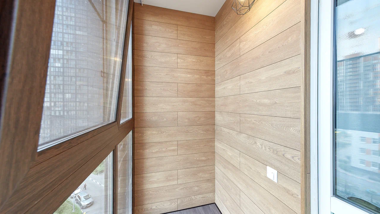 Отделка балконов под ключ в Люберцах